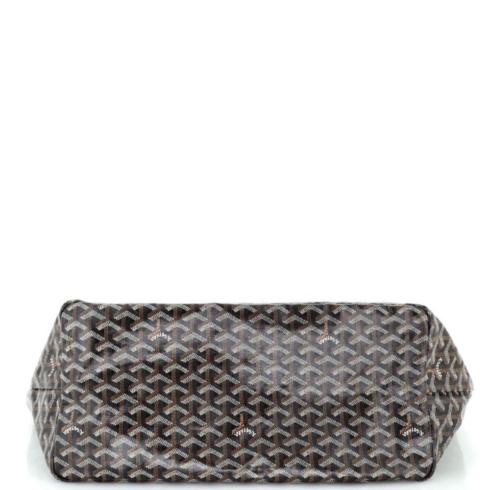 Goyard Saint Louis Tote Coated Canvas GM Black - Picture 4 of 8